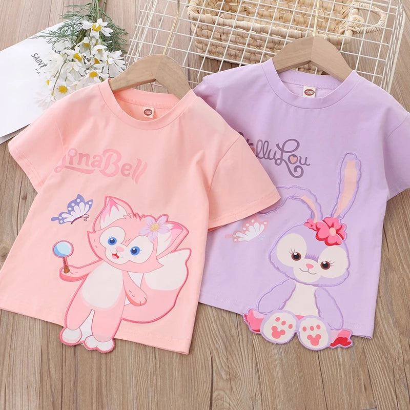 Summer Girls' Clothing Three-Dimensional Cute Cartoon Star