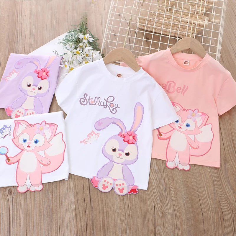 Summer Girls' Clothing Three-Dimensional Cute Cartoon Star