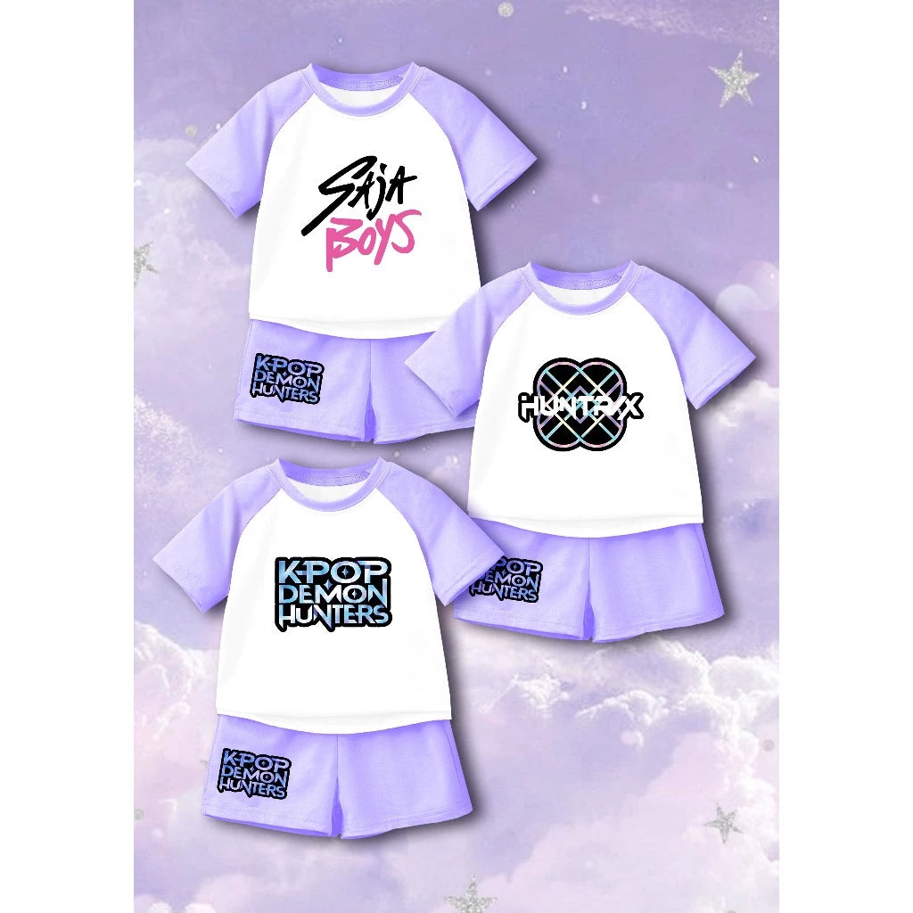 Cute Chibi Kp0p Dem0n Hunters Terno For Kids