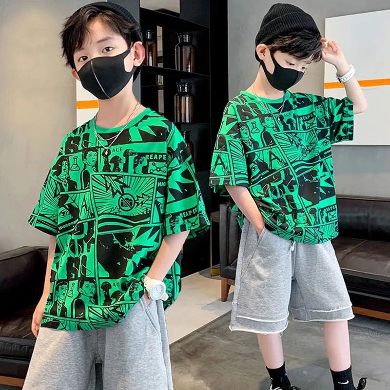 Children's Casual Short-Sleeved T-Shirt