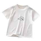 Children Ice Silk Short-Sleeved T-Shirt