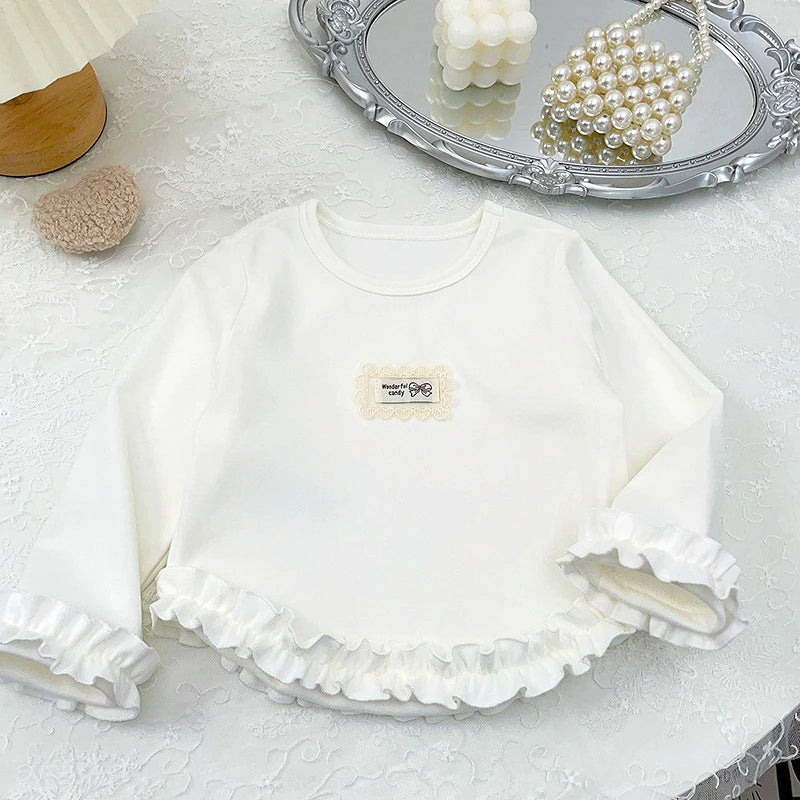 Girls Long-Sleeved T-Shirt Princess Style